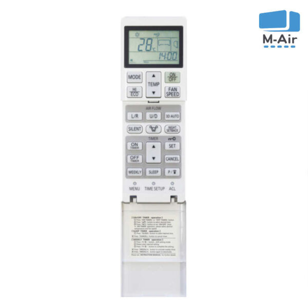 Mitsubishi SRK SRC 35 ZSX-WFB Afstandsbediening Mitsubishi SRK SRC 35 ZSX-WFB Afstandsbediening